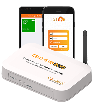Industrial IoT Gateway for z-wave & BLE gateway applications | VOLANSYS